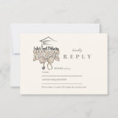 Labor and Delivery Nurse Graduation Party RSVP Kaartje (Voorkant)