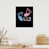 Labor and Delivery Nurses Poster (Keuken)