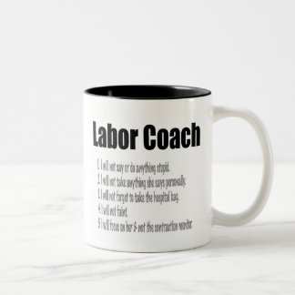 Labor Coach Tweekleurige Koffiemok