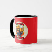 Labor Day BBQ Crew Grill Shirt – Holiday Barbecue Mok (Voorkant links)