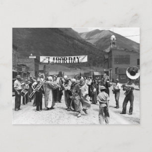 Labor Day Clowns, 1940 Briefkaart