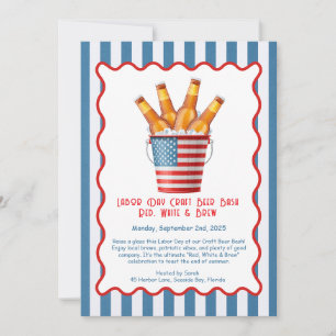 Labor Day Craft Beer Bash - Rood, Wit, Brouwen Kaart