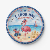 Labor Day-feestuitnodigingen Papieren Bordje (Voorkant)
