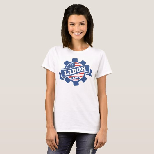 Labor Day Gear T-shirt (Voorkant volledig)
