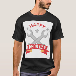 Labor Day Gereedschap & Sleutel Grafisch T-shirt