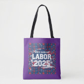 Labor Day Gift Canvas tas - Patriottische stijl va (Voorkant)