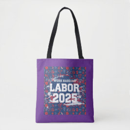 Labor Day Gift Canvas tas - Patriottische stijl va