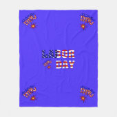 Labor Day Knal - Fluwelen Deken (Voorkant)