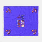Labor Day Knal - Fluwelen Deken (Voorkant (Horizontaal))