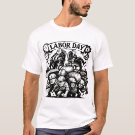Labor Day Protest Kunst T-shirt