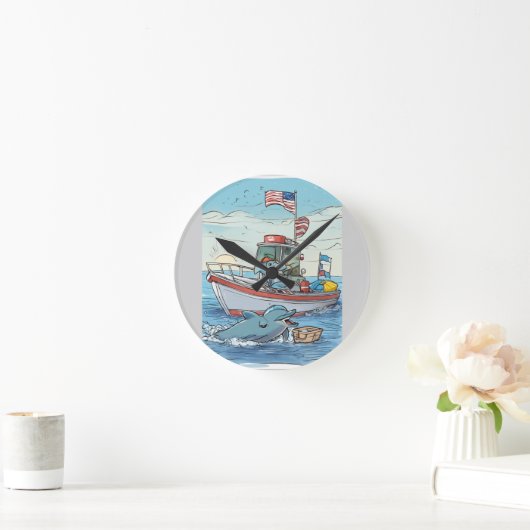 Labor Day Splash Ronde Klok (Huis)