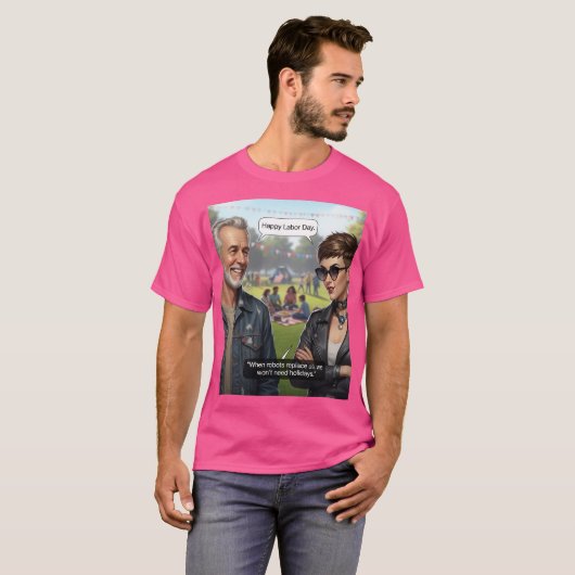 Labor Day T-shirt (Voorkant volledig)