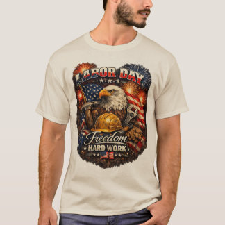 Labor Day Trots – Eerbetoon aan Hard Werk Patriott T-shirt