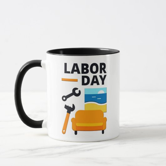 Labor Day Work Hard Relax Design with Tools Mok (Links)