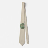 Labor & Delivery Lucky Charm-verpleegster Klaverbl Stropdas (Voorkant)
