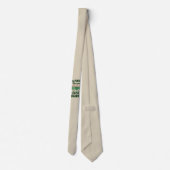 Labor & Delivery Lucky Charm-verpleegster Klaverbl Stropdas (Achterkant)