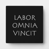 Labor omnia vincit fotoplaat (Voorkant)
