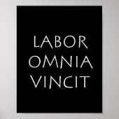 Labor omnia vincit poster (Voorkant)