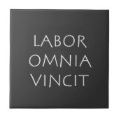 Labor omnia vincit tegeltje (Voorkant)