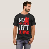 Labor Rights Income Inequality Awareness T-shirt (Voorkant volledig)