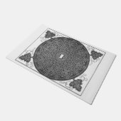 Laborate Knot Pattern (door Albrecht Dürer) Deurmat (Schuin)