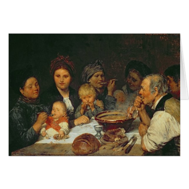 Laboratoria aan een tafel, Thueringen, 1875 (Voorkant Horizontaal)