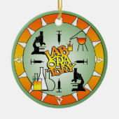 LABORATORIUM 4 SQUARE LOGO KERAMISCH ORNAMENT (Voorkant)