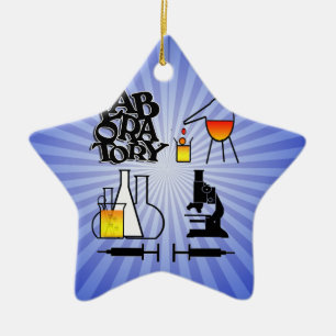 LABORATORIUM 4 SQUARE LOGO KERAMISCH ORNAMENT