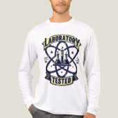 "Laboratorium Getest" Wetenschap Tri-Blend Shirt (Voorkant volledig)
