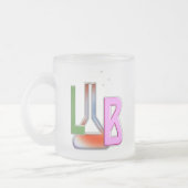 LABORATORIUM LAB FLASK LOGO MATGLAS KOFFIEMOK (Links)