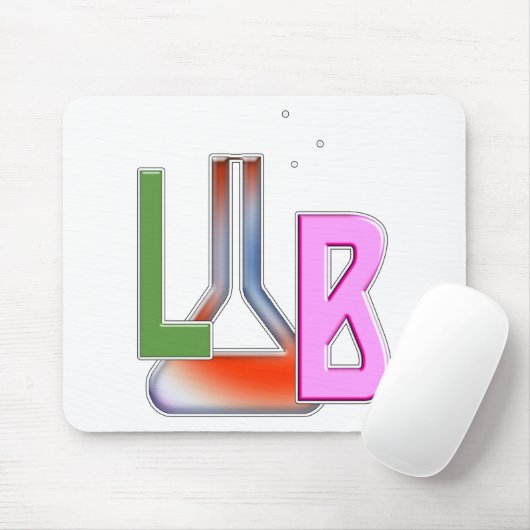 LABORATORIUM LAB FLASK LOGO MUISMAT (Met muis)
