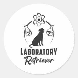 Laboratorium Labrador Retriever Hondenliefhebber G Ronde Sticker