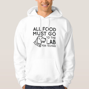 Laboratorium voor het testen hoodie