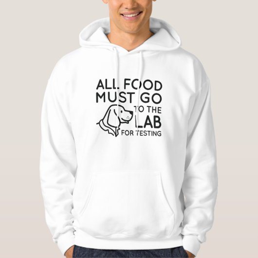 Laboratorium voor het testen hoodie (Voorkant)