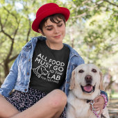 Laboratorium voor het testen t-shirt