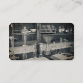 Laboratorium Wetenschapsleraar Visitekaartje (Achterkant)