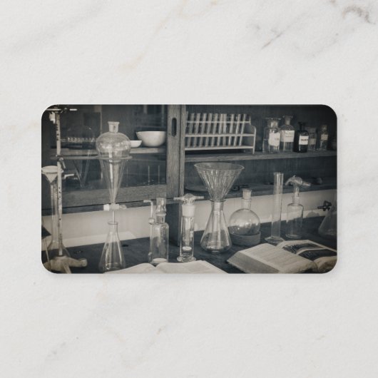  Laboratorium Wetenschapsleraar Visitekaartje (Achterkant)