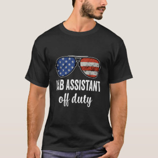 Laboratoriumassistent Buiten Dienst Amerikaanse Vl T-shirt