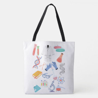 Laboratoriumbiotechnologie Grote Canvas tas