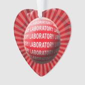 LABORATORIUMBLOEDORNAAM CHRISTMAS ORNAMENT (voorkant)