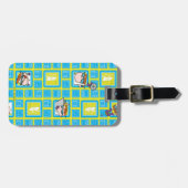 Laboratoriumexperimentatiepatroon van Dexter Bagagelabel (Voorkant horizontaal)