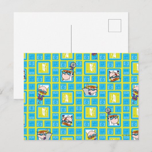 Laboratoriumexperimentatiepatroon van Dexter Briefkaart (Voorkant / Achterkant)