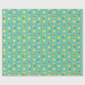 Laboratoriumexperimentatiepatroon van Dexter Cadeaupapier (Vlak)