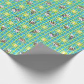 Laboratoriumexperimentatiepatroon van Dexter Cadeaupapier (Hoek)