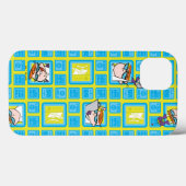 Laboratoriumexperimentatiepatroon van Dexter Case-Mate iPhone Case (Achterkant (horizontaal))