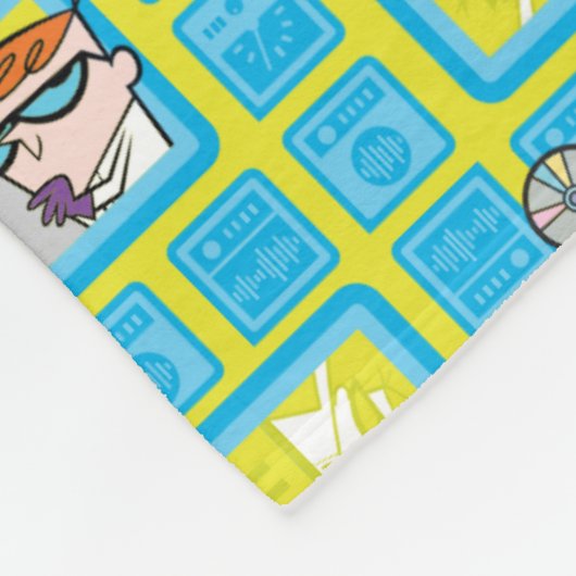 Laboratoriumexperimentatiepatroon van Dexter Fleece Deken (Hoek)