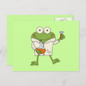 Laboratoriumkikker Briefkaart (Voorkant / Achterkant)