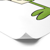 Laboratoriumkikker Poster (Hoek)