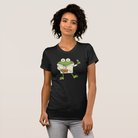 Laboratoriumkikker T-shirt (Voorkant volledig)