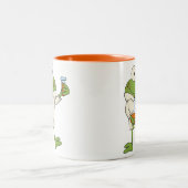 Laboratoriumkikker Tweekleurige Koffiemok (Center)